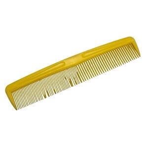 Vintage Goody Dressing Hair Comb Yellow 7.5” L Made in USA